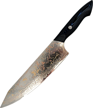 Nannerl Verlosung Sachpreis: Mika Copper Damastmesser